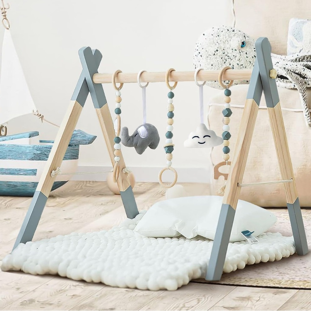 Wooden Baby Play Gym